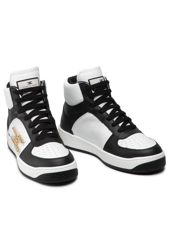 Elisabetta Franchi Γυναίκες Αθλητικά SA-76H-21E2-V200 Λευκό 5 Elisabetta Franchi Γυναίκες Αθλητικά SA-76H-21E2-V200 Λευκό - Image 5