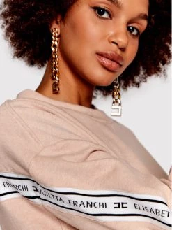 Elisabetta Franchi Γυναίκες Μπλούζες Μπλούζα MD-001-21E2-V260 Ροζ Oversize -Elisabetta Franchi Εκπτώσεις unnamed file 1765