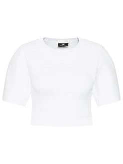 Elisabetta Franchi Γυναίκες Μπλουζάκια Σετ μπλουζάκι και φούστα KC-17Q-11E2-V540 Λευκό Slim Fit 11 Elisabetta Franchi Γυναίκες Μπλουζάκια Σετ μπλουζάκι και φούστα KC-17Q-11E2-V540 Λευκό Slim Fit -Elisabetta Franchi Εκπτώσεις unnamed file 1772