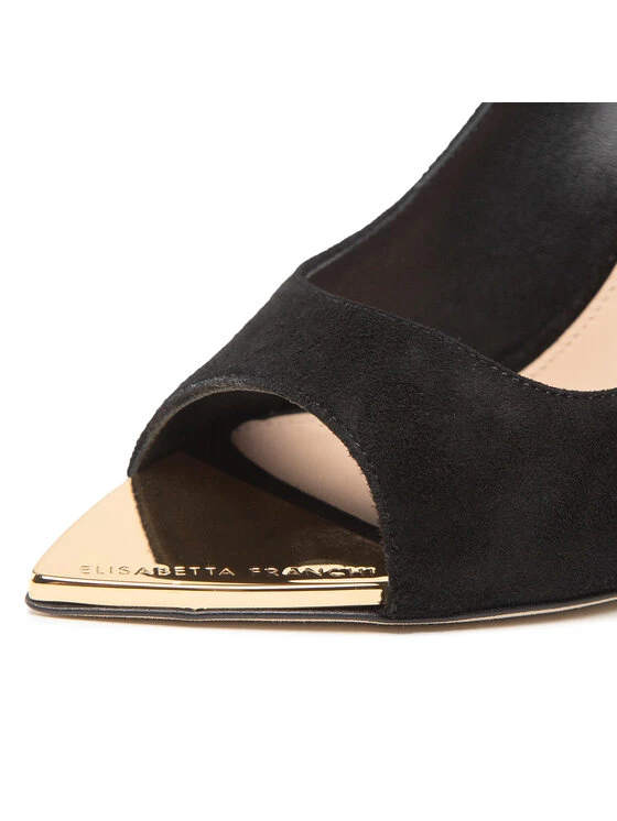 Elisabetta Franchi Γυναίκες Σανδάλια SA-23C-27E2-V490 Μαύρο 6 Elisabetta Franchi Γυναίκες Σανδάλια SA-23C-27E2-V490 Μαύρο - Image 6