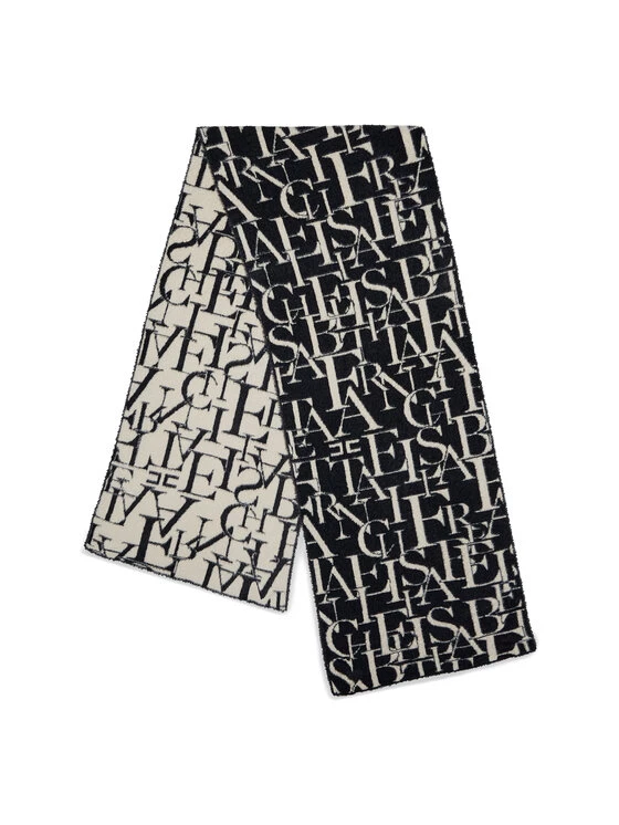 Elisabetta Franchi Γυναίκες Κασκόλ Πασμίνα SC-03Q-26E2-V250 Μαύρο 1 Elisabetta Franchi Γυναίκες Κασκόλ Πασμίνα SC-03Q-26E2-V250 Μαύρο