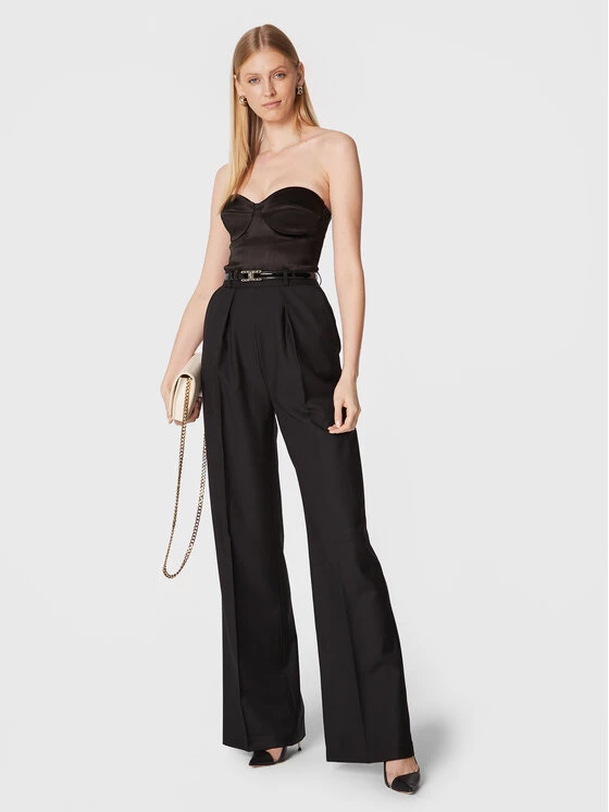 Elisabetta Franchi Γυναίκες Ολόσωμες Φόρμες Ολόσωμη φόρμα TU-015-27E2-AZ2 Μαύρο Slim Fit 2 Elisabetta Franchi Γυναίκες Ολόσωμες Φόρμες Ολόσωμη φόρμα TU-015-27E2-AZ2 Μαύρο Slim Fit - Image 2