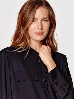 Elisabetta Franchi Γυναίκες Casual Πουκάμισα Πουκάμισο CA-014-26E2-V280 Μαύρο Regular Fit -Elisabetta Franchi Εκπτώσεις unnamed file 1884