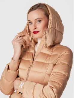 Elisabetta Franchi Γυναίκες Πουπουλένια Μπουφάν Μπουφάν πουπουλένιο PI-40H-26E2-V590 Μπεζ Slim Fit -Elisabetta Franchi Εκπτώσεις unnamed file 190