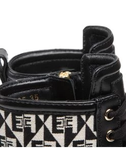 Elisabetta Franchi Γυναίκες Biker Μποτάκια Ορειβατικά παπούτσια SA-09B-26E2-V590 Μαύρο -Elisabetta Franchi Εκπτώσεις unnamed file 1931