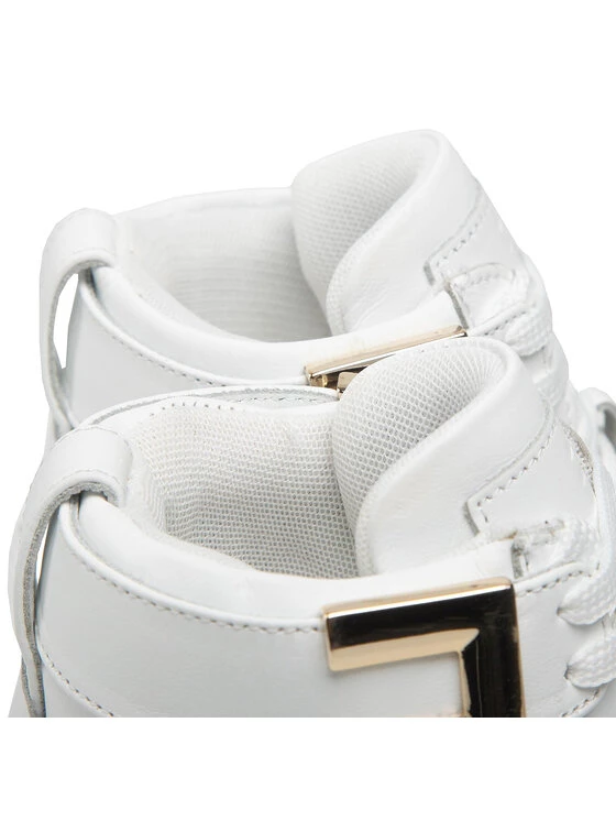 Elisabetta Franchi Γυναίκες Αθλητικά SA-02H-26E2-V300 Λευκό 5 Elisabetta Franchi Γυναίκες Αθλητικά SA-02H-26E2-V300 Λευκό - Image 5