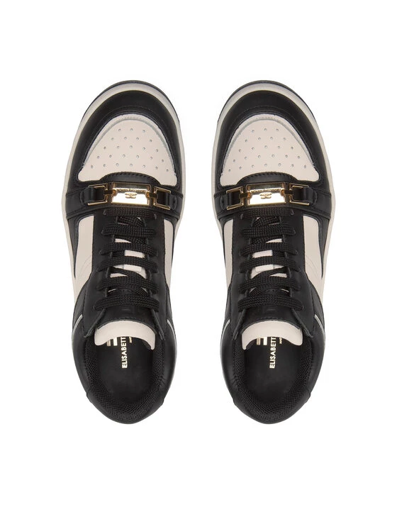 Elisabetta Franchi Γυναίκες Αθλητικά SA-01H-26E2-V280 Μπεζ 5 Elisabetta Franchi Γυναίκες Αθλητικά SA-01H-26E2-V280 Μπεζ - Image 5