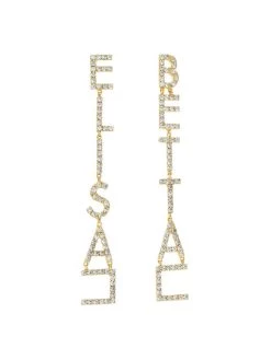 Elisabetta Franchi Γυναίκες Σκουλαρίκια OR-07M-26E2-V180 Χρυσό