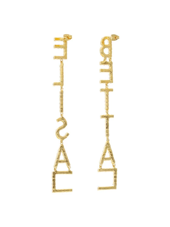 Elisabetta Franchi Γυναίκες Σκουλαρίκια OR-07M-26E2-V180 Χρυσό 2 Elisabetta Franchi Γυναίκες Σκουλαρίκια OR-07M-26E2-V180 Χρυσό - Image 2