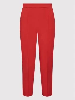 Elisabetta Franchi Γυναίκες Παντελόνια Chinos Παντελόνι Chino PA-015-26E2-V250 Κόκκινο Slim Fit -Elisabetta Franchi Εκπτώσεις unnamed file 2072
