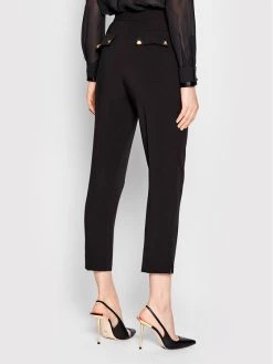 Elisabetta Franchi Γυναίκες Παντελόνια Chinos Παντελόνι Chino PA-015-26E2-V250 Μαύρο Slim Fit -Elisabetta Franchi Εκπτώσεις unnamed file 2075