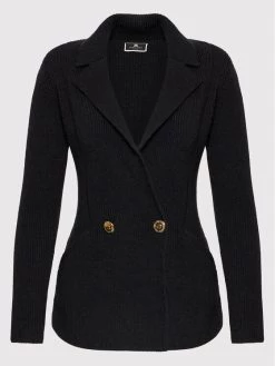 Elisabetta Franchi Γυναίκες Ζακέτες Ζακέτα MK-72Q-26E2 Μαύρο Regular Fit -Elisabetta Franchi Εκπτώσεις unnamed file 2087