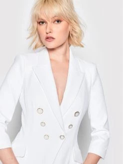 Elisabetta Franchi Γυναίκες Σακάκια & Μπλέιζερ Μπλέιζερ GI-030-26E2-V500 Λευκό Slim Fit -Elisabetta Franchi Εκπτώσεις unnamed file 2111