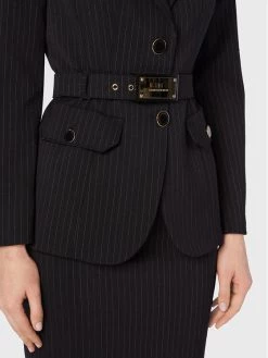 Elisabetta Franchi Γυναίκες Σακάκια & Μπλέιζερ Μπλέιζερ GI-066-27E2-V640 Μαύρο Slim Fit -Elisabetta Franchi Εκπτώσεις unnamed file 212