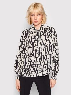 Elisabetta Franchi Γυναίκες Μπλουζάκια Μπλουζάκι CA-039-26E2-V320 Λευκό Regular Fit