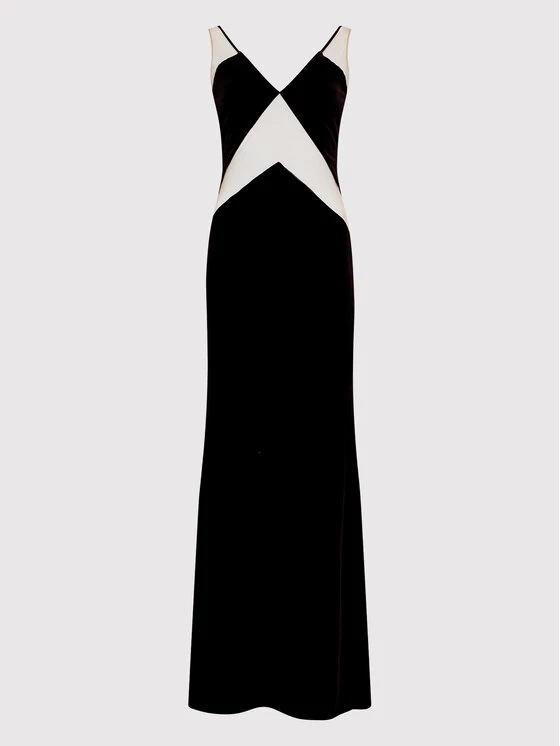 Elisabetta Franchi Γυναίκες Βραδινά Φορέματα Φόρεμα βραδινό AB-241-27E2-V460 Μαύρο Slim Fit 5 Elisabetta Franchi Γυναίκες Βραδινά Φορέματα Φόρεμα βραδινό AB-241-27E2-V460 Μαύρο Slim Fit - Image 5