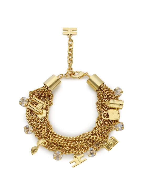 Elisabetta Franchi Γυναίκες Βραχιόλια Βραχιόλι BC-03A-22E2-V190 Χρυσό 2 Elisabetta Franchi Γυναίκες Βραχιόλια Βραχιόλι BC-03A-22E2-V190 Χρυσό - Image 2
