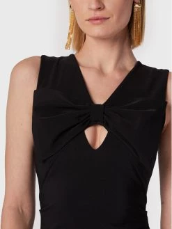 Elisabetta Franchi Γυναίκες Κοκτέιλ Φορέματα Φόρεμα κοκτέιλ AB-199-27E2-V380 Μαύρο Slim Fit -Elisabetta Franchi Εκπτώσεις unnamed file 221