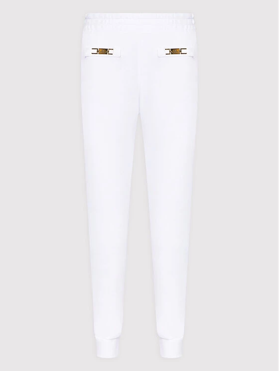 Elisabetta Franchi Γυναίκες Παντελόνια Φόρμας Παντελόνι φόρμας PA-004-21E2-V180 Λευκό Regular Fit 5 Elisabetta Franchi Γυναίκες Παντελόνια Φόρμας Παντελόνι φόρμας PA-004-21E2-V180 Λευκό Regular Fit - Image 5