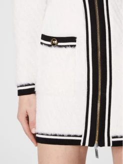 Elisabetta Franchi Γυναίκες Πλεκτά Φορέματα Φόρεμα υφασμάτινο AM-50M-26E2-V500 Λευκό Slim Fit -Elisabetta Franchi Εκπτώσεις unnamed file 227