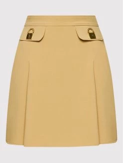 Elisabetta Franchi Γυναίκες Mini Φούστα σε γραμμή Α GO-024-22E2-V260 Καφέ Regular Fit -Elisabetta Franchi Εκπτώσεις unnamed file 2280