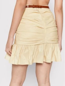 Elisabetta Franchi Γυναίκες Φούστα Mini GO-026-22E2-V300 Μπεζ Slim Fit 7 Elisabetta Franchi Γυναίκες Φούστα Mini GO-026-22E2-V300 Μπεζ Slim Fit -Elisabetta Franchi Εκπτώσεις unnamed file 2288