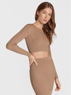 Elisabetta Franchi Γυναίκες Πλεκτά Φορέματα Φόρεμα υφασμάτινο AM-83S-27E2-V390 Καφέ Slim Fit -Elisabetta Franchi Εκπτώσεις unnamed file 23