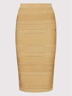 Elisabetta Franchi Γυναίκες Φούστες Pencil Φούστα Pencil GK-44B-22E2-V220 Μπεζ Slim Fit -Elisabetta Franchi Εκπτώσεις unnamed file 2300