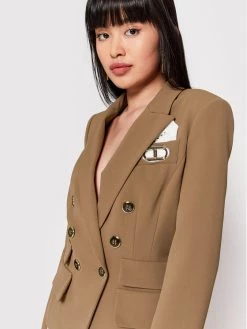 Elisabetta Franchi Γυναίκες Σακάκια & Μπλέιζερ Μπλέιζερ GI-010-22E2-V560 Καφέ Slim Fit -Elisabetta Franchi Εκπτώσεις unnamed file 2314