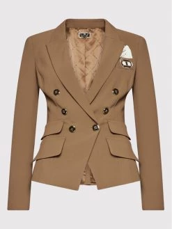 Elisabetta Franchi Γυναίκες Σακάκια & Μπλέιζερ Μπλέιζερ GI-010-22E2-V560 Καφέ Slim Fit -Elisabetta Franchi Εκπτώσεις unnamed file 2315