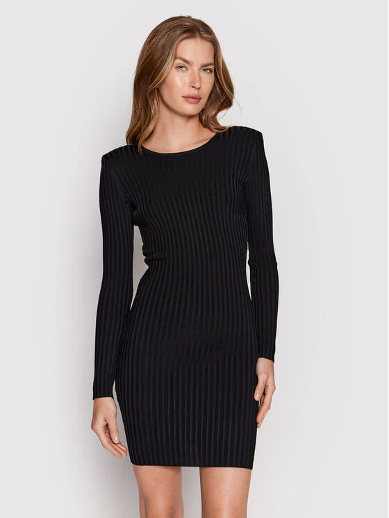 Elisabetta Franchi Γυναίκες Κοκτέιλ Φορέματα Φόρεμα κοκτέιλ AM-99G-22E2-V300 Μαύρο Slim Fit 1 Elisabetta Franchi Γυναίκες Κοκτέιλ Φορέματα Φόρεμα κοκτέιλ AM-99G-22E2-V300 Μαύρο Slim Fit