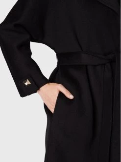 Elisabetta Franchi Γυναίκες Μεταβατικά Παλτά Μάλλινο παλτό CP-40C-26E2-V740 Μαύρο Regular Fit -Elisabetta Franchi Εκπτώσεις unnamed file 233