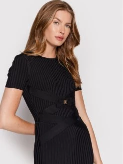 Elisabetta Franchi Γυναίκες Πλεκτά Φορέματα Φόρεμα υφασμάτινο AM-97G-22E2-V380 Μαύρο Regular Fit -Elisabetta Franchi Εκπτώσεις unnamed file 2349