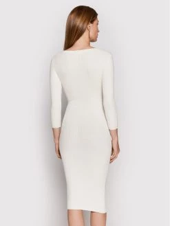 Elisabetta Franchi Γυναίκες Πλεκτά Φορέματα Φόρεμα υφασμάτινο AM-22S-22E2-V280 Λευκό Slim Fit -Elisabetta Franchi Εκπτώσεις unnamed file 2358