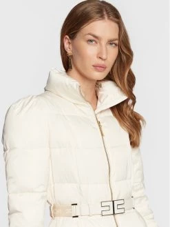 Elisabetta Franchi Γυναίκες Χειμωνιάτικα Μπουφάν Μπουφάν πουπουλένιο PI-45Z-26E2-V700 Μπεζ Regular Fit -Elisabetta Franchi Εκπτώσεις unnamed file 237