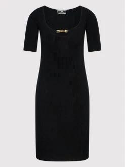 Elisabetta Franchi Γυναίκες Καθημερινά Φορέματα Φόρεμα καθημερινό AM-10S-22E2-V290 Μαύρο Slim Fit 9 Elisabetta Franchi Γυναίκες Καθημερινά Φορέματα Φόρεμα καθημερινό AM-10S-22E2-V290 Μαύρο Slim Fit -Elisabetta Franchi Εκπτώσεις unnamed file 2370