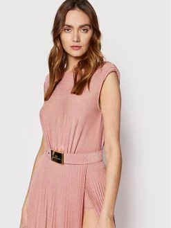 Elisabetta Franchi Γυναίκες Βραδινά Φορέματα Φόρεμα βραδινό AB-218-22E2-V540 Ροζ Slim Fit -Elisabetta Franchi Εκπτώσεις unnamed file 2389