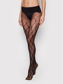 Elisabetta Franchi Γυναίκες Καλσόν Καλτσόν Γυναικείο CZ-01D-21E2-V60 Μαύρο