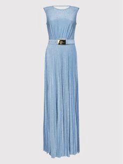 Elisabetta Franchi Γυναίκες Βραδινά Φορέματα Φόρεμα βραδινό AB-218-22E2-V540 Μπλε Slim Fit -Elisabetta Franchi Εκπτώσεις unnamed file 2397