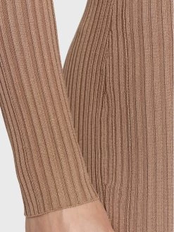 Elisabetta Franchi Γυναίκες Πλεκτά Φορέματα Φόρεμα υφασμάτινο AM-83S-27E2-V390 Καφέ Slim Fit -Elisabetta Franchi Εκπτώσεις unnamed file 24