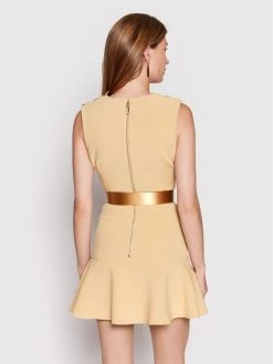 Elisabetta Franchi Γυναίκες Κοκτέιλ Φορέματα Φόρεμα κοκτέιλ AB-216-22E2-V520 Μπεζ Regular Fit -Elisabetta Franchi Εκπτώσεις unnamed file 2402