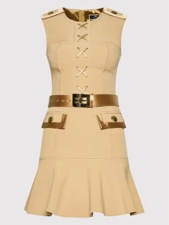 Elisabetta Franchi Γυναίκες Κοκτέιλ Φορέματα Φόρεμα κοκτέιλ AB-216-22E2-V520 Μπεζ Regular Fit -Elisabetta Franchi Εκπτώσεις unnamed file 2404