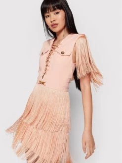 Elisabetta Franchi Γυναίκες Κοκτέιλ Φορέματα Φόρεμα κοκτέιλ AB-214-22E2-V580 Ροζ Regular Fit -Elisabetta Franchi Εκπτώσεις unnamed file 2408