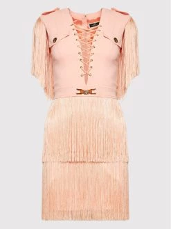 Elisabetta Franchi Γυναίκες Κοκτέιλ Φορέματα Φόρεμα κοκτέιλ AB-214-22E2-V580 Ροζ Regular Fit -Elisabetta Franchi Εκπτώσεις unnamed file 2409