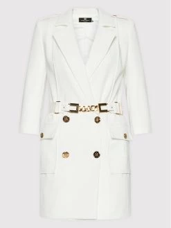 Elisabetta Franchi Γυναίκες Κοκτέιλ Φορέματα Φόρεμα κοκτέιλ AB-207-22E2-V580 Λευκό Regular Fit -Elisabetta Franchi Εκπτώσεις unnamed file 2424