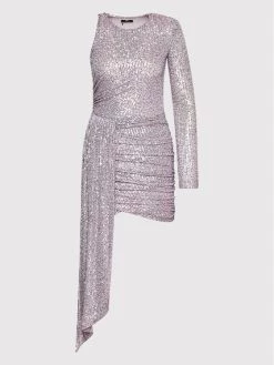 Elisabetta Franchi Γυναίκες Κοκτέιλ Φορέματα Φόρεμα κοκτέιλ AB-176-22E2 Μωβ Slim Fit -Elisabetta Franchi Εκπτώσεις unnamed file 2434