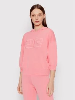 Elisabetta Franchi Γυναίκες Μπλούζες Μπλούζα MK-04B-21E2-V250 Ροζ Regular Fit