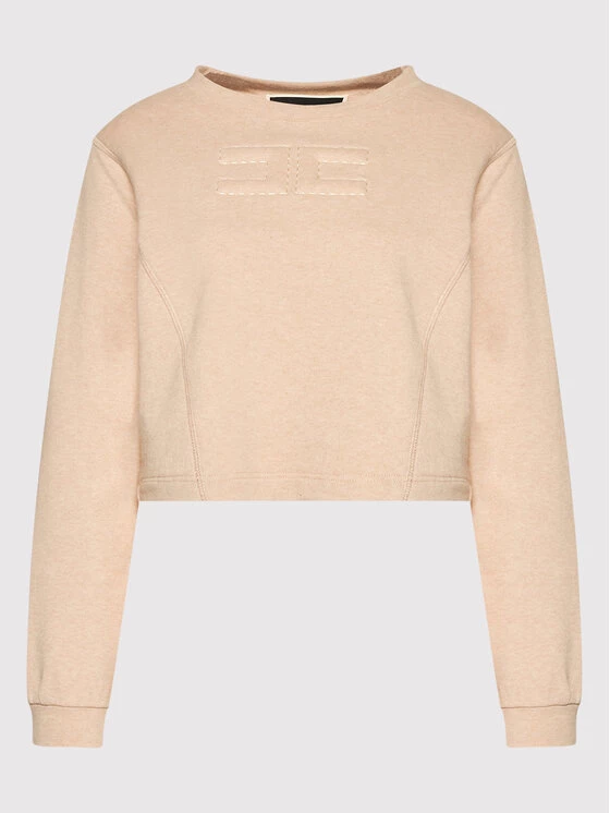 Elisabetta Franchi Γυναίκες Μπλούζες Μπλούζα MD-015-21E2-V190 Μπεζ Regular Fit 5 Elisabetta Franchi Γυναίκες Μπλούζες Μπλούζα MD-015-21E2-V190 Μπεζ Regular Fit - Image 5