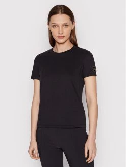 Elisabetta Franchi Γυναίκες T-shirts T-Shirt MA-007-21E2-V160 Μαύρο Relaxed Fit