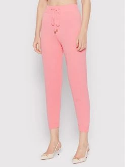 Elisabetta Franchi Γυναίκες Παντελόνια Φόρμας Παντελόνι φόρμας KP-22B-21E2-V240 Ροζ Regular Fit